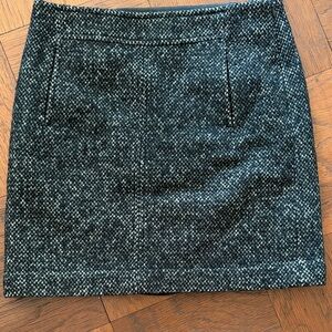 Banana Republic Black and White Mini Skirt